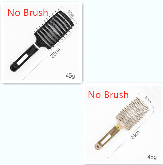 Anti-Tangle Detangler Hair Brush – Soft Bristles & Scalp Massage for Women, Men & Kids Say goodbye to knots, breakage, and scalp stress.