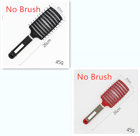 Anti-Tangle Detangler Hair Brush – Soft Bristles & Scalp Massage for Women, Men & Kids Say goodbye to knots, breakage, and scalp stress.