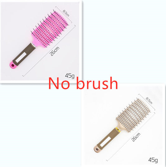 Anti-Tangle Detangler Hair Brush – Soft Bristles & Scalp Massage for Women, Men & Kids Say goodbye to knots, breakage, and scalp stress.
