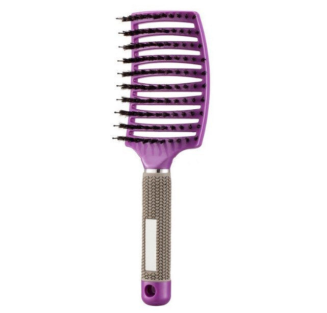Anti-Tangle Detangler Hair Brush – Soft Bristles & Scalp Massage for Women, Men & Kids Say goodbye to knots, breakage, and scalp stress.