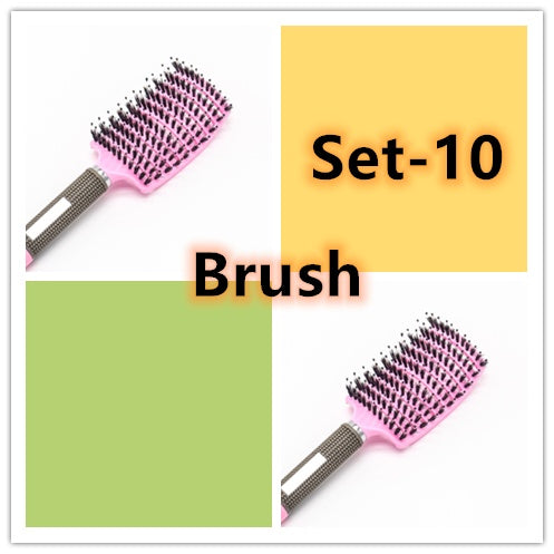 Anti-Tangle Detangler Hair Brush – Soft Bristles & Scalp Massage for Women, Men & Kids Say goodbye to knots, breakage, and scalp stress.
