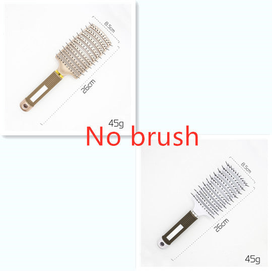 Anti-Tangle Detangler Hair Brush – Soft Bristles & Scalp Massage for Women, Men & Kids Say goodbye to knots, breakage, and scalp stress.