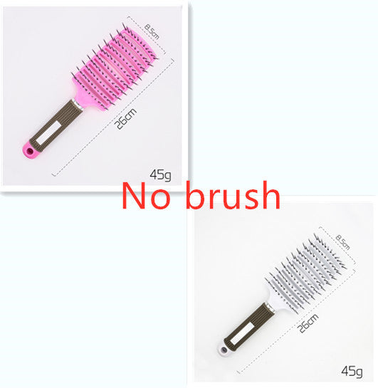 Anti-Tangle Detangler Hair Brush – Soft Bristles & Scalp Massage for Women, Men & Kids Say goodbye to knots, breakage, and scalp stress.