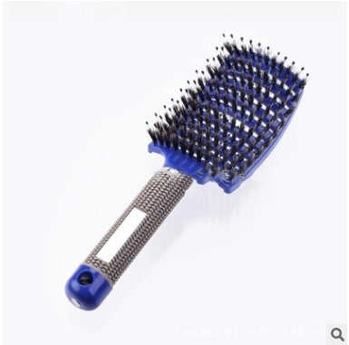 Anti-Tangle Detangler Hair Brush – Soft Bristles & Scalp Massage for Women, Men & Kids Say goodbye to knots, breakage, and scalp stress.